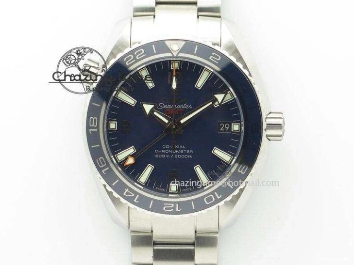 0103 Seamaster 300 Heritage VSF 1:1 Best Edition Blue Dial on SS Bracelet A8912 Super Clone Packable 7716